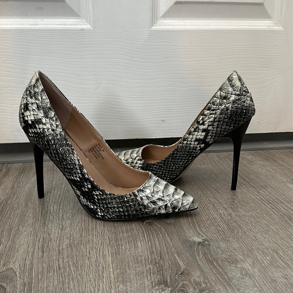 Snakeskin Heel by Madden Girl - Size 8